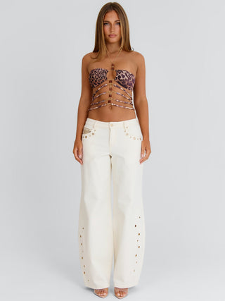 VINNIE JEANS OFF WHITE Jeans 