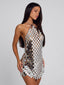 VIONNA MINI DRESS SILVER Mini Dress 