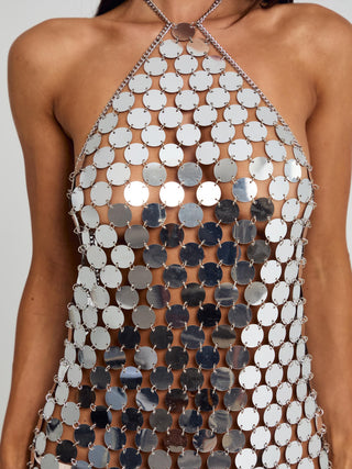 outcast silver dress Bel Maxi Dress Silver