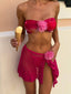 VITTORIA MINI SKIRT HOT PINK Mini Skirt 