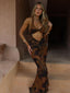 VIVIENE MAXI DRESS AMARA CINNAMON Maxi Dress 