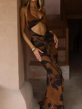 VIVIENE MAXI DRESS AMARA CINNAMON Maxi Dress 