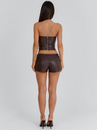 WHITNY SHORTS CHOCOLATE Shorts 