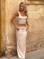 WILLIA MAXI SKIRT IVORY Maxi Skirt 