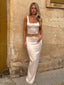 WILLIA MAXI SKIRT IVORY Maxi Skirt 