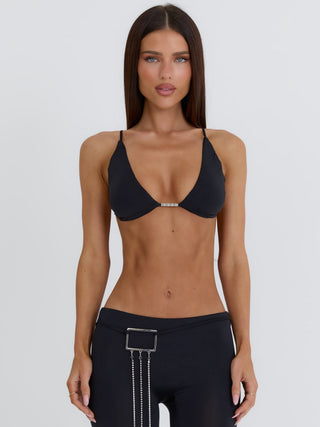XIANNA CROP TOP BLACK Crop Top 