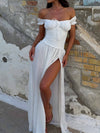 YVINNE MAXI DRESS WHITE Maxi Dress 
