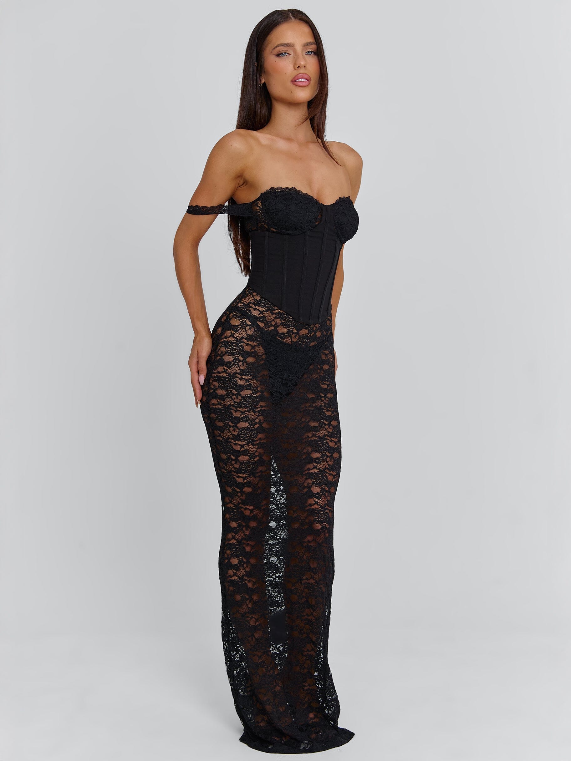 Women's Zana Maxi Dress Black in Size XS by Outcast