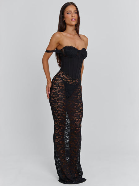zana maxi dress outcast 'Women''s Black in Size XS by Outcast' along with an invisible Roselight Halter Maxi Dress Size:11-12 Years cat_valentines_shop
