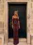 ZANA MAXI DRESS DARK MAUVE Maxi Dress 