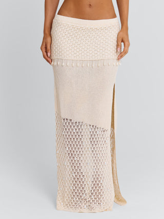 ZARIELLE MAXI SKIRT IVORY Maxi Skirt 