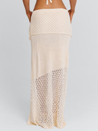 ZARIELLE MAXI SKIRT IVORY Maxi Skirt 