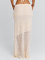 ZARIELLE MAXI SKIRT IVORY Maxi Skirt 