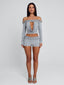 ZAYANA TOP GREY MARLE Top 