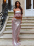 ZELIE MAXI SKIRT DUSTY PINK Maxi Skirt 