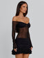 ZENYA MINI DRESS BLACK Mini Dress 