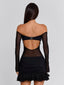 ZENYA MINI DRESS BLACK Mini Dress 