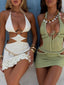 ZEPHYRINE MINI DRESS WHITE Mini Dress 