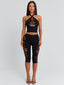 ZHERA CAPRI PANTS BLACK Pants 