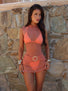 ZIANE MINI DRESS ORANGE Mini Dress 