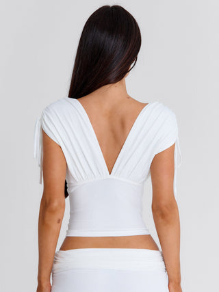 ZURAI TOP WHITE Corset 
