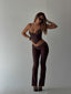 BLAKELY CORSET TOP BROWN Corset 