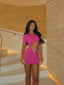 JAYNE MINI DRESS FUCHSIA Mini Dress 