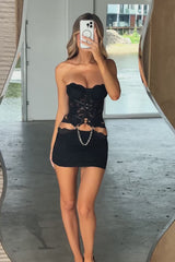 VEGAS MINI DRESS BLACK